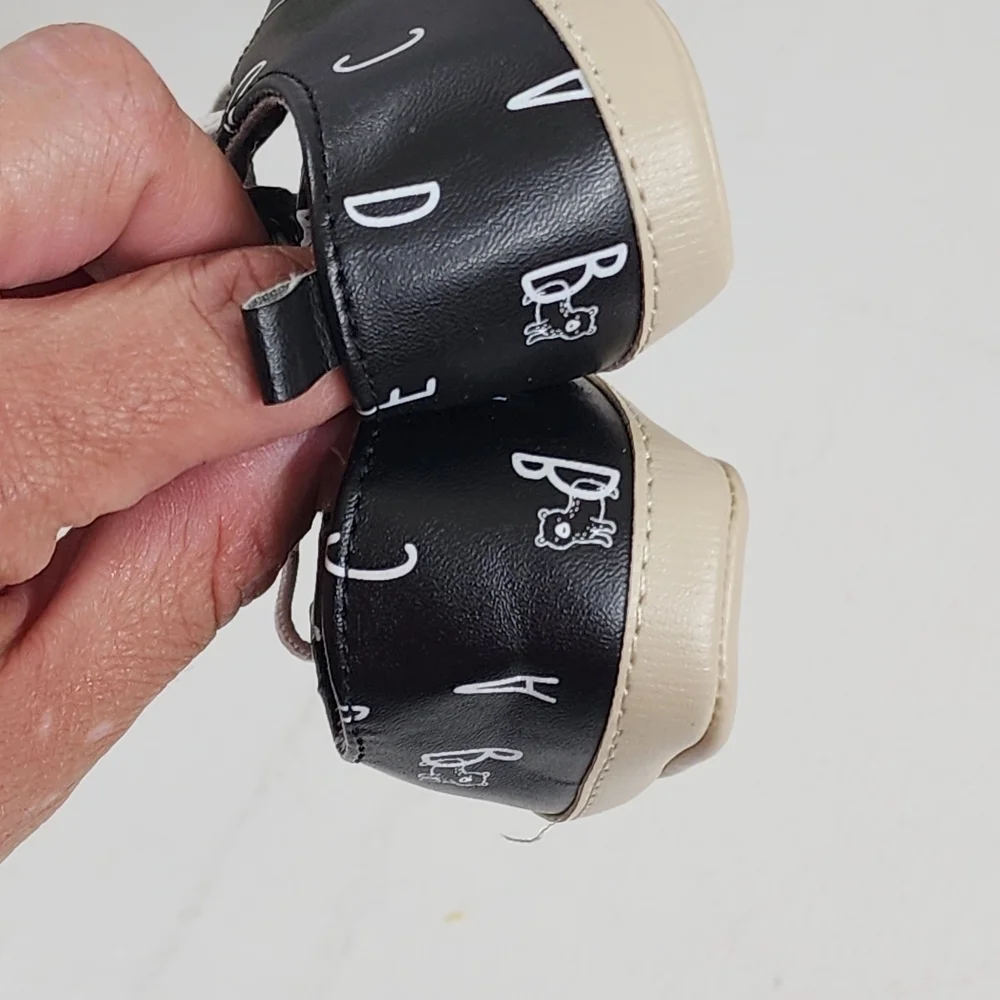Black and White Kids Shoes